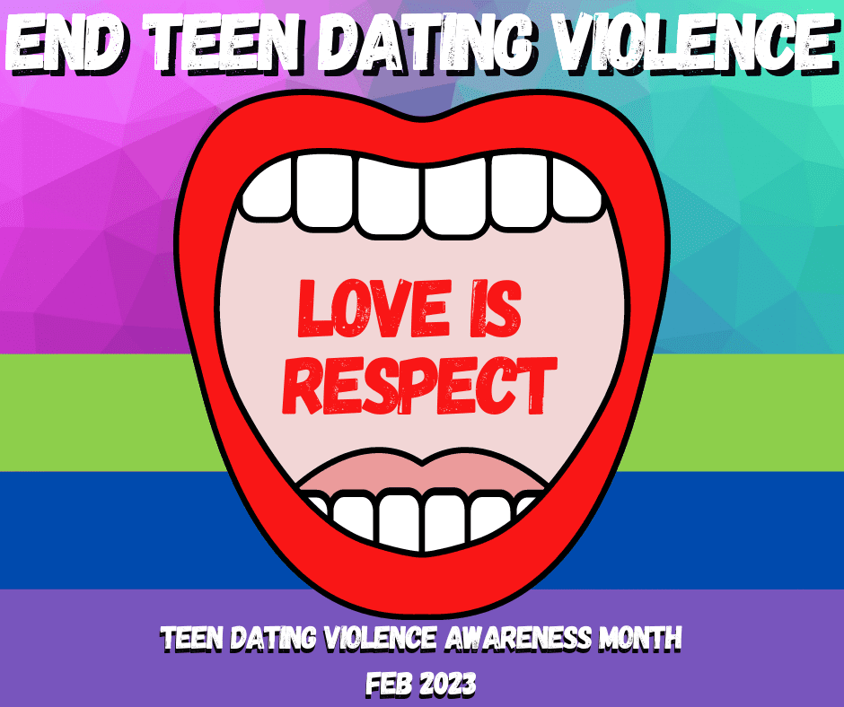 End teen dating violence image